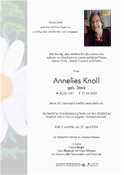 Annelies Knoll